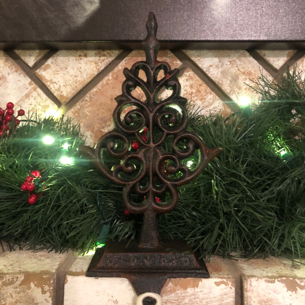 3 Rustic Stocking Hooks